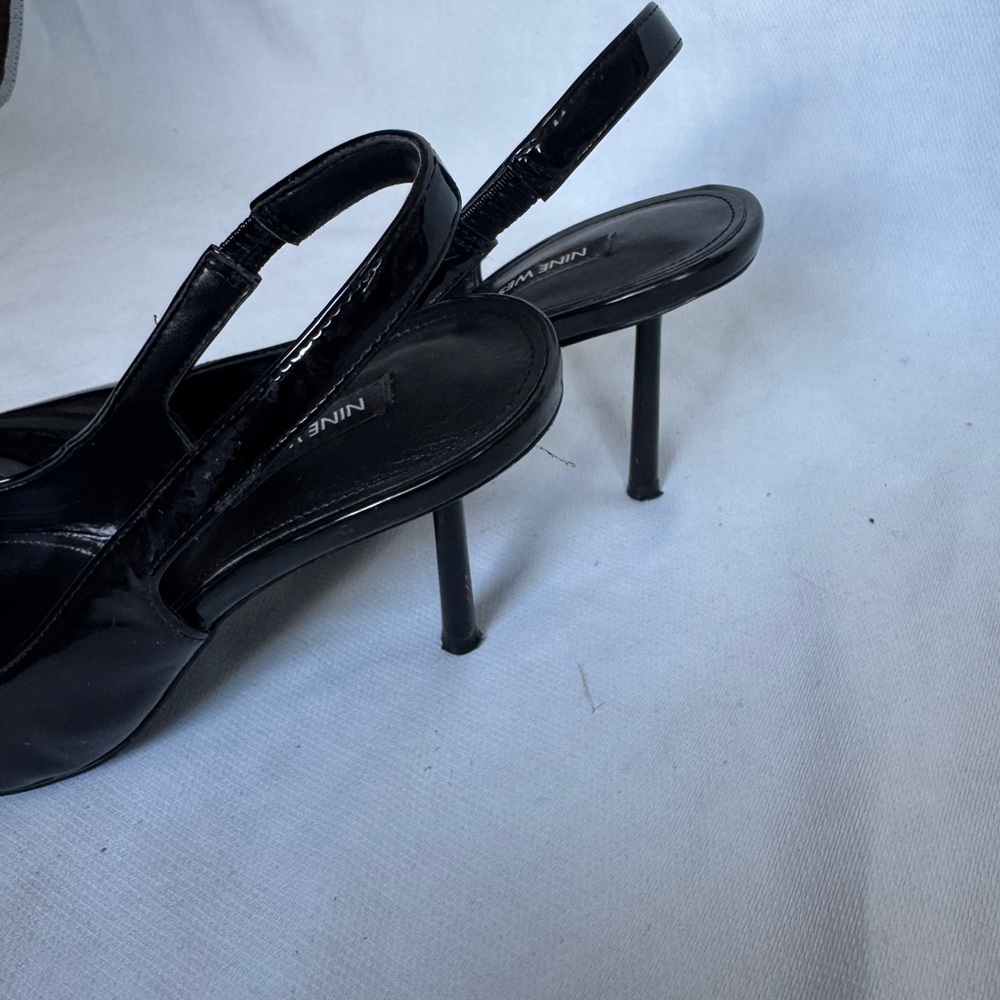 Nine West Black Patent Heels - Picture 2 of 8